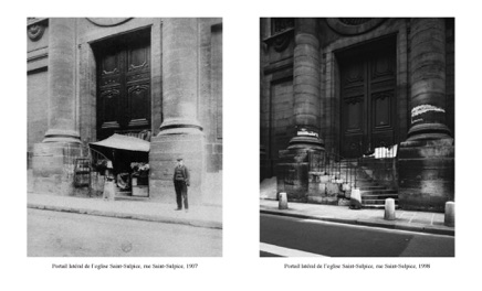Portail latéral de l’eglise Saint-Sulpice, rue Saint-Sulpice, 1907/1998